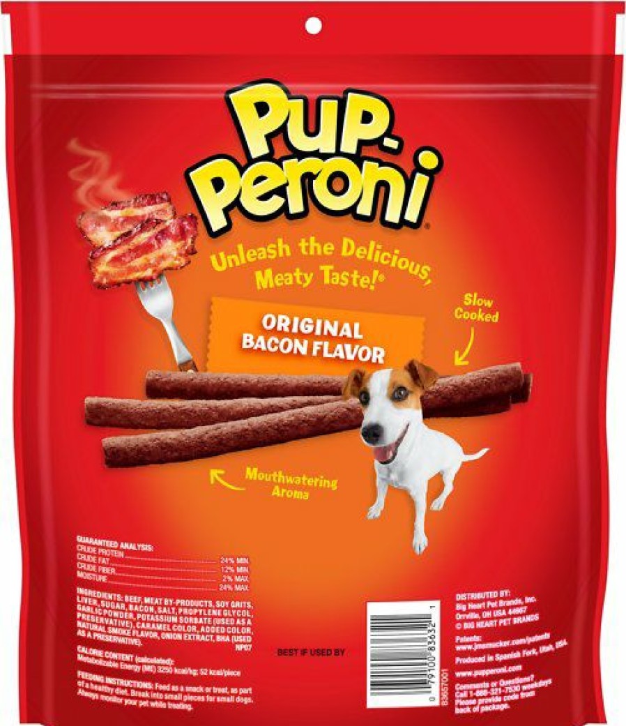 Soft & Chewy Treats * | Pup-Peroni Original Bacon Flavor Dog Treats Clearance