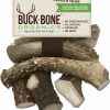 Bones & Natural Chews * | Buck Bone Organics Whole Deer Antlers Dog Chews, 1-Lb Bag Outlet