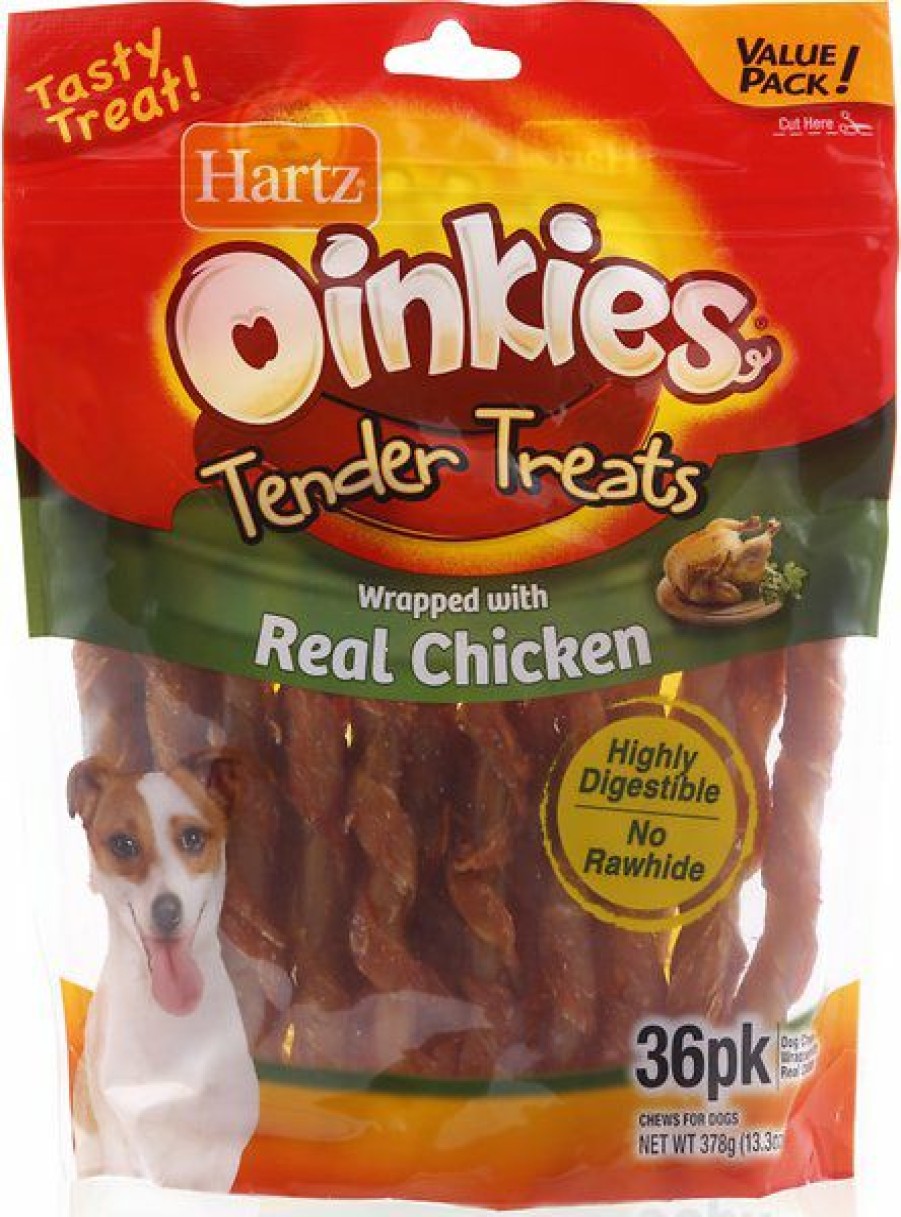 Soft & Chewy Treats * | Hartz Oinkies Tender Treats With Chicken Dog Treats Discount