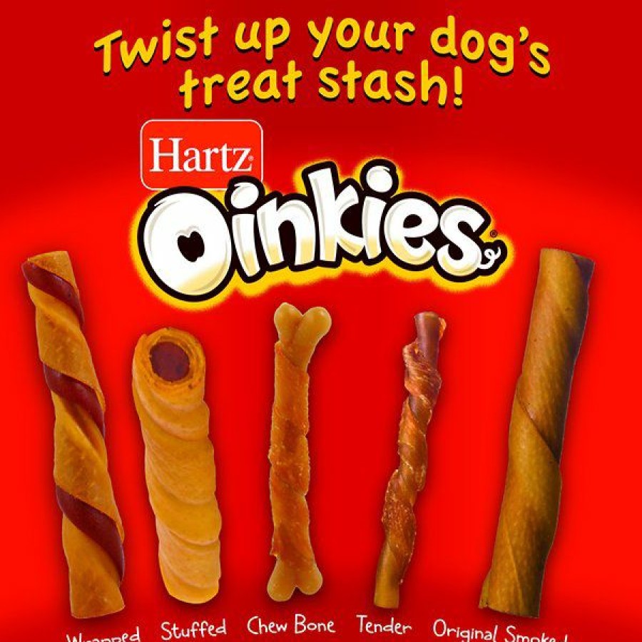 Soft & Chewy Treats * | Hartz Oinkies Tender Treats With Chicken Dog Treats Discount