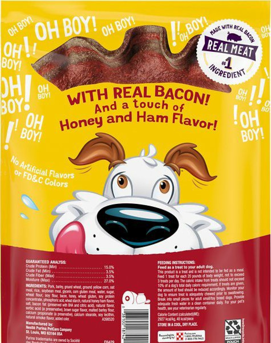 Soft & Chewy Treats * | Beggin' Strips Homestyle Honey 'N Ham Flavor Real Meat Dog Treats, 36-Oz Bag Outlet