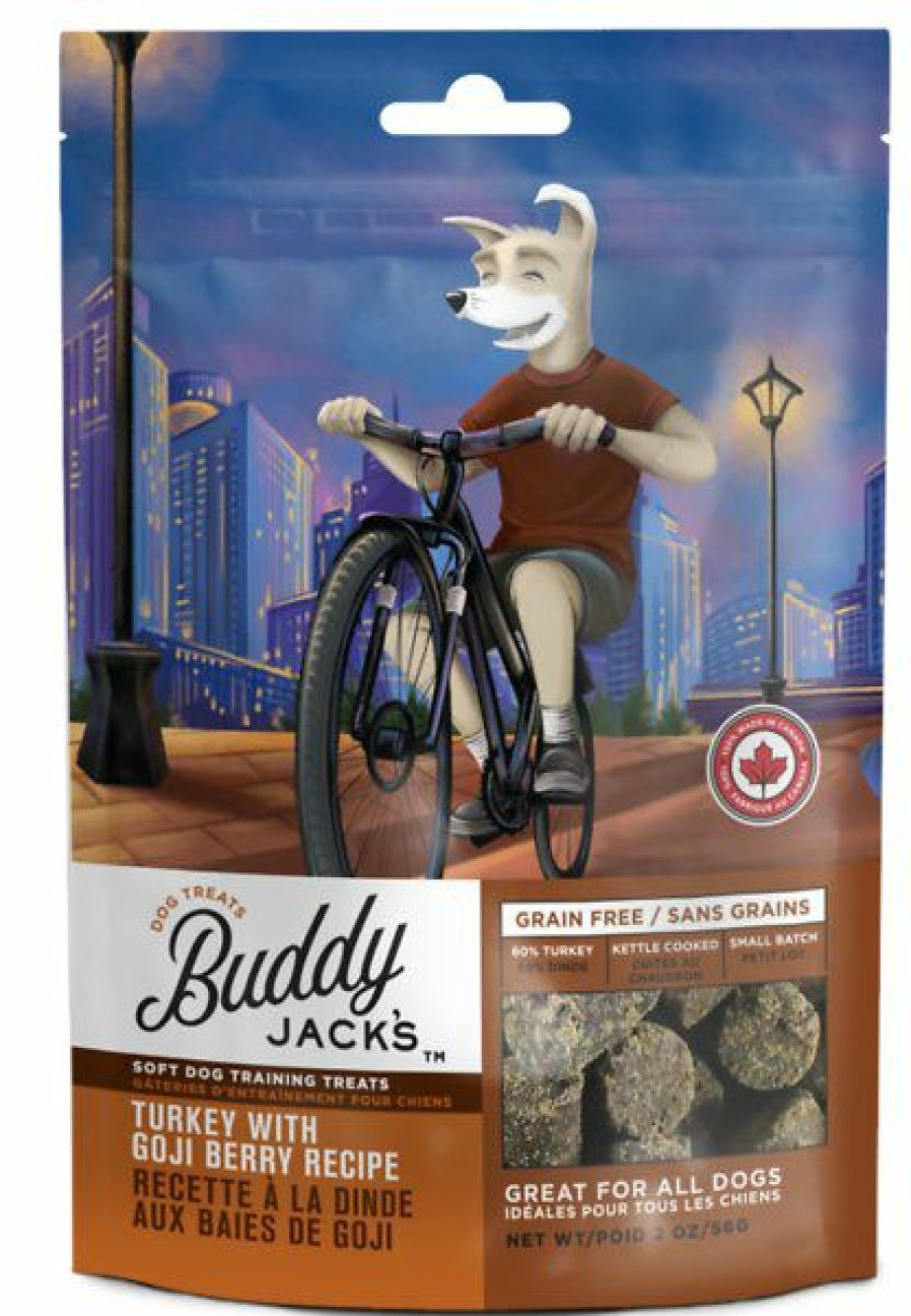 Soft & Chewy Treats * | Buddy Jack'S Turkey With Goji Berry Recipe Grain-Free Dog Treats Discount