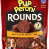 Soft & Chewy Treats * | Pup-Peroni Rounds Beef Short Rib Dog Treats Online