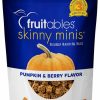 Soft & Chewy Treats * | Fruitables Skinny Minis Pumpkin & Berry Flavor Soft & Chewy Dog Treats Clearance