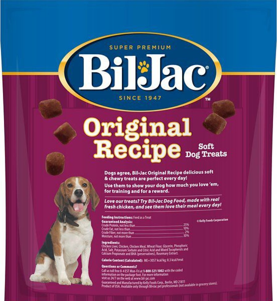 Soft & Chewy Treats * | Bil-Jac Original Recipe With Liver Soft Dog Treats Discount