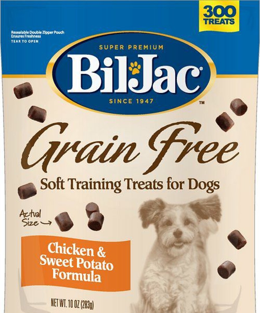 Soft & Chewy Treats * | Bil-Jac Chicken & Sweet Potato Grain-Free Training Dog Treats, 10-Oz Bag Sale