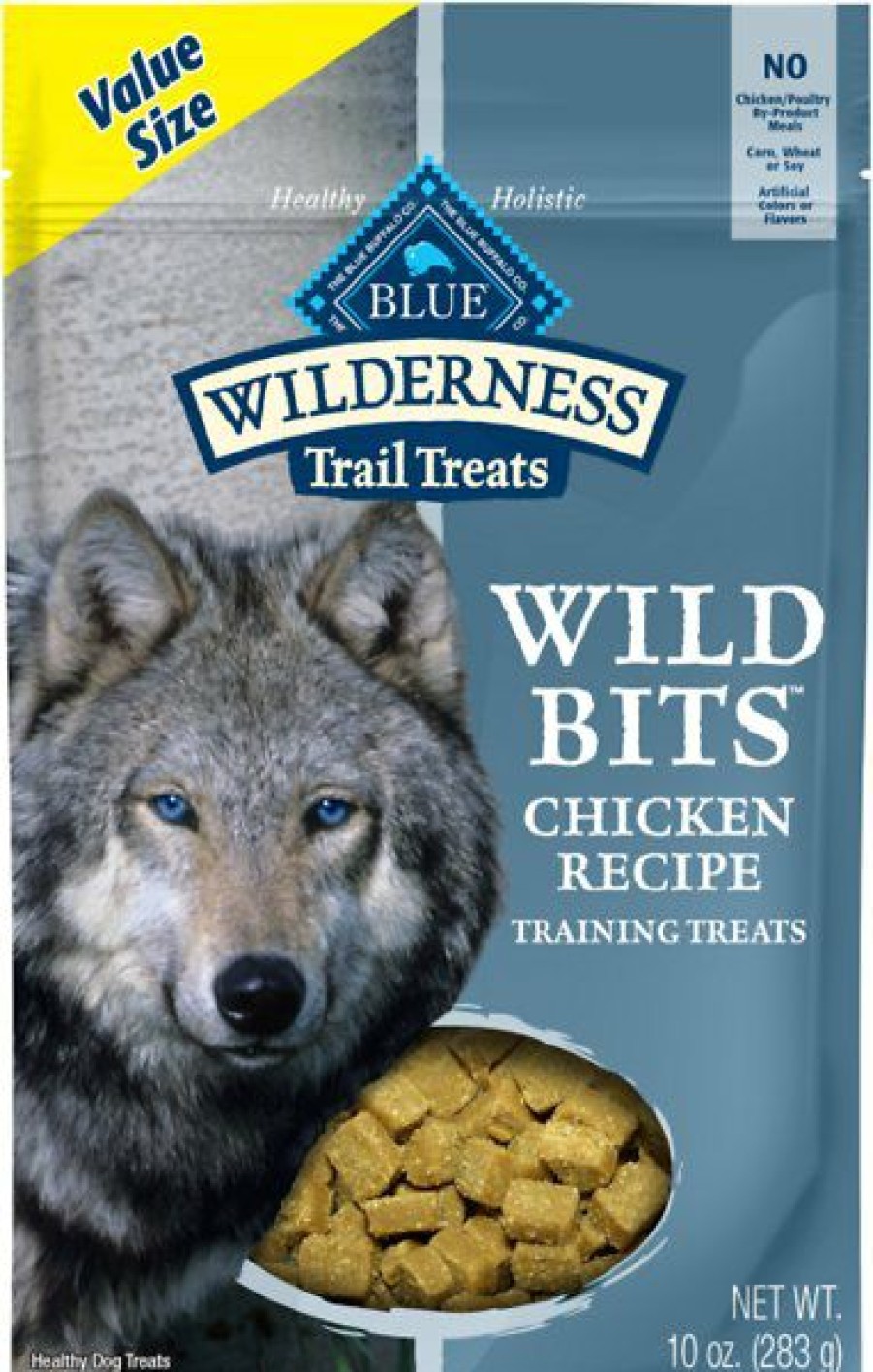 Soft & Chewy Treats * | Blue Buffalo Wilderness Trail Treats Chicken Wild Bits Grain-Free Training Dog Treats Clearance