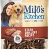 Soft & Chewy Treats * | Milo'S Kitchen Steak Grillers Recipe With Angus Steak Dog Treats Outlet