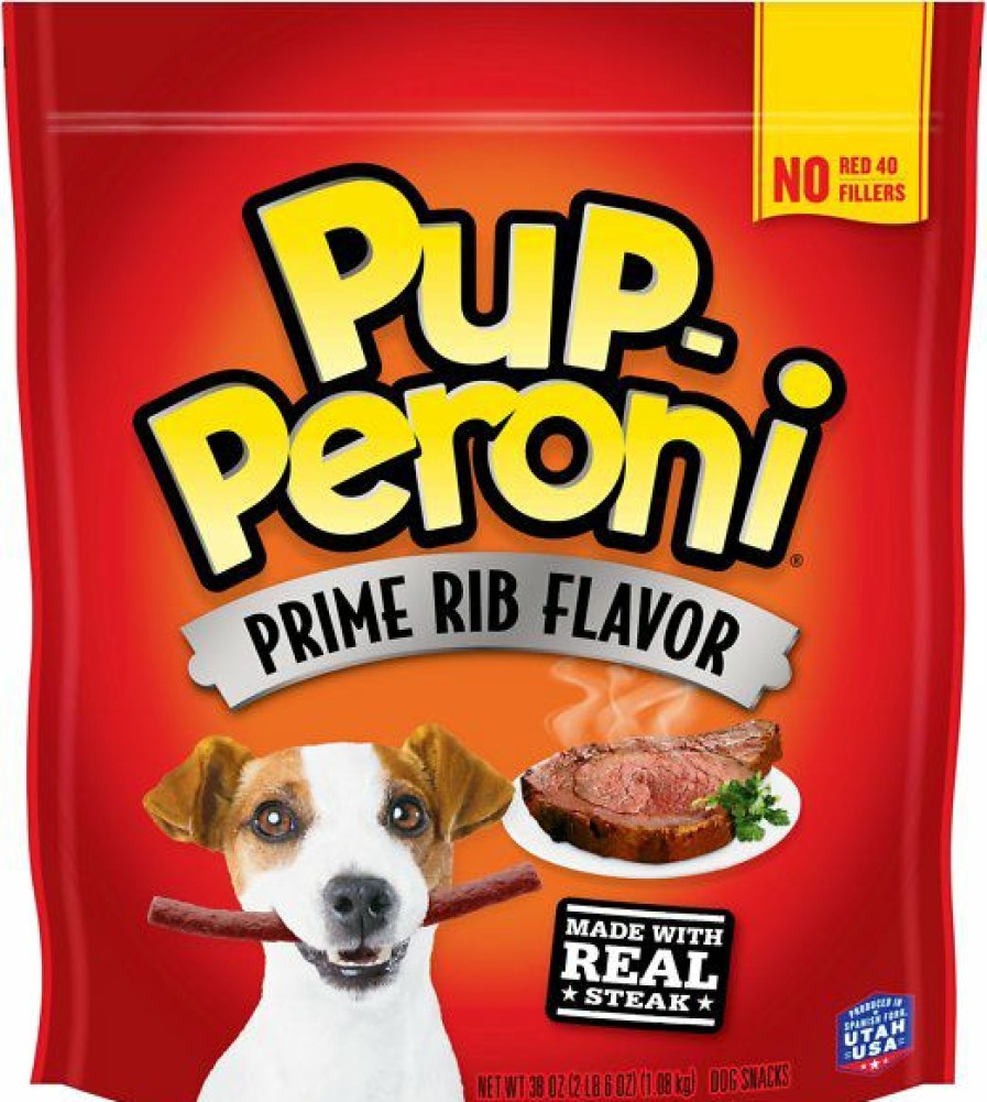 Soft & Chewy Treats * | Pup-Peroni Prime Rib Flavor Dog Treats Discount