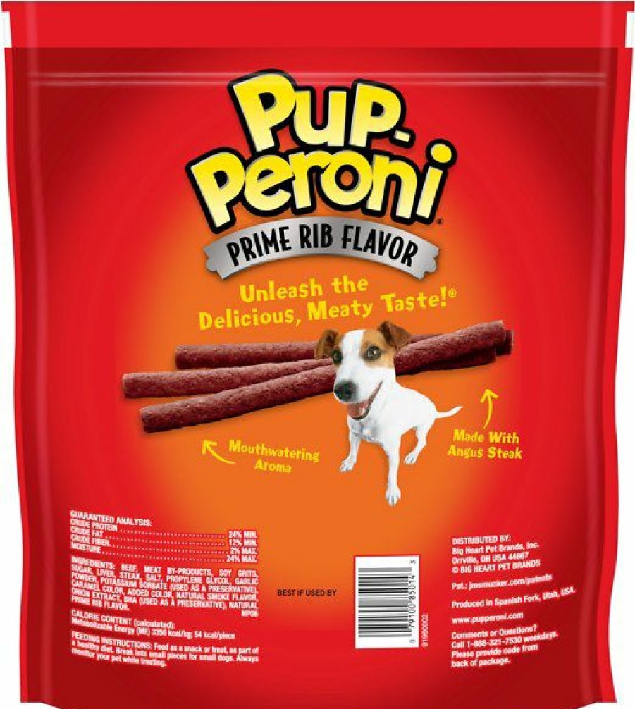 Soft & Chewy Treats * | Pup-Peroni Prime Rib Flavor Dog Treats Discount