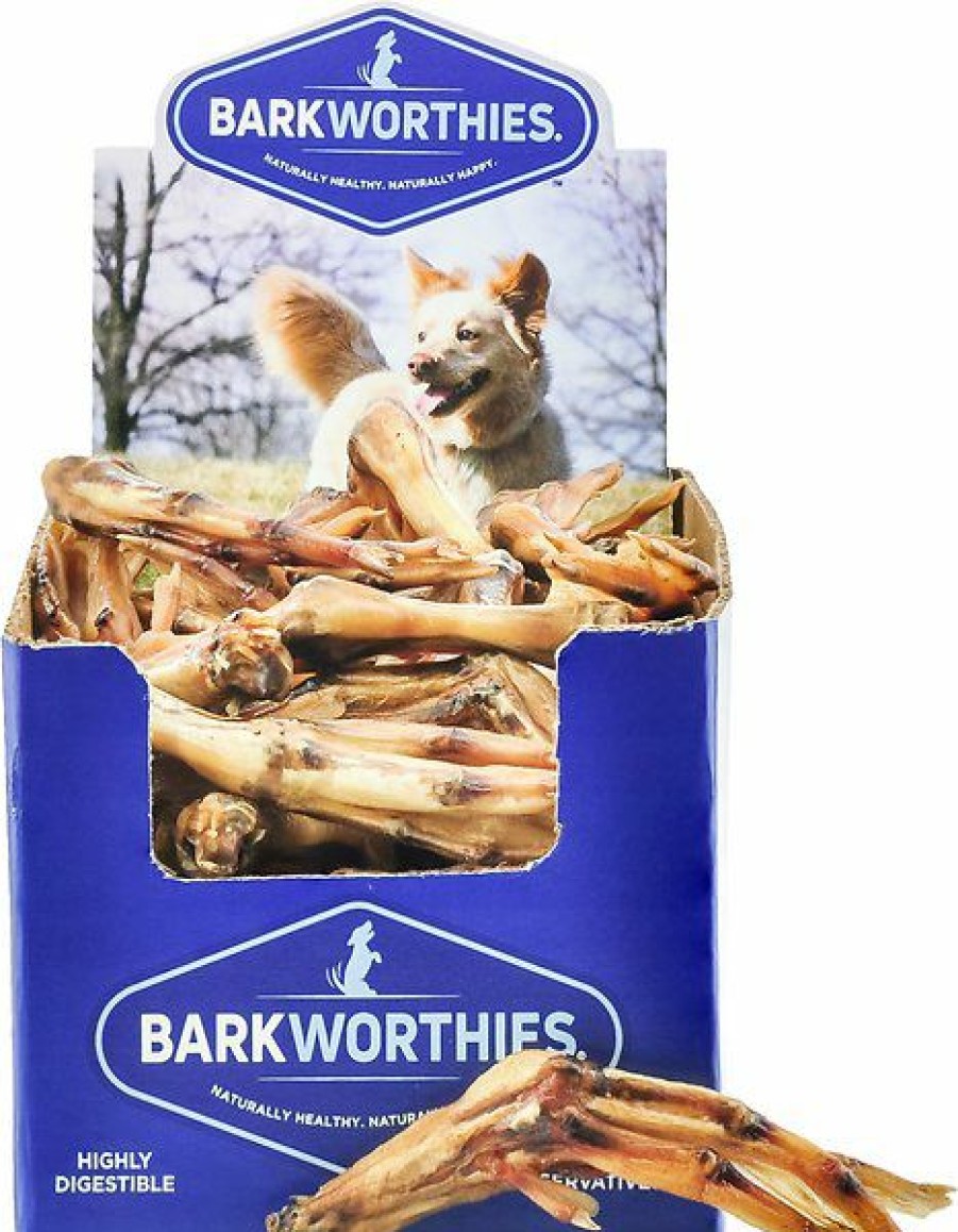 Bones & Natural Chews * | Barkworthies Duck Feet Dog Treats, Case Of 50 Sale