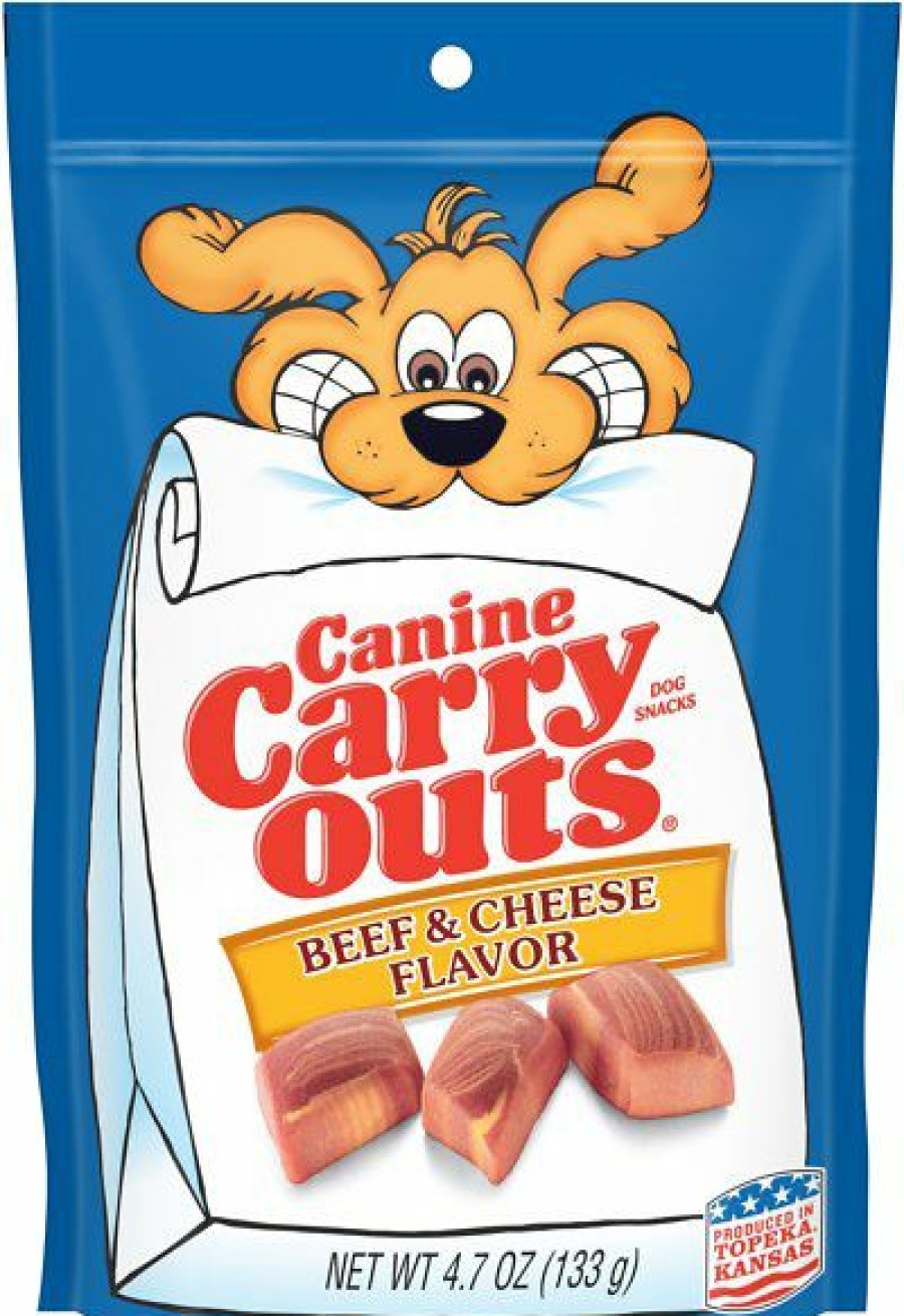 Soft & Chewy Treats * | Canine Carry Outs Beef & Cheese Flavor Dog Treats Discount