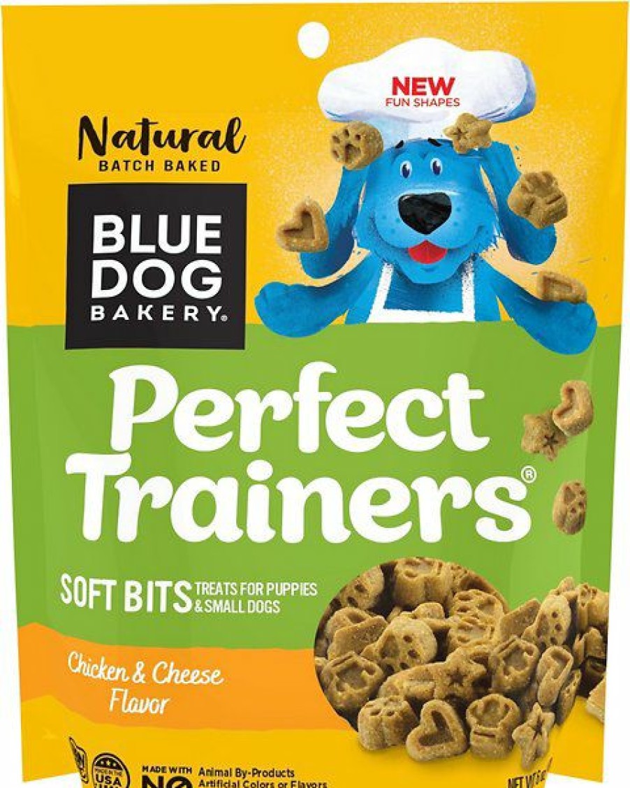 Soft & Chewy Treats * | Blue Dog Bakery Perfect Trainers Grilled Chicken & Cheese Dog Treats Clearance